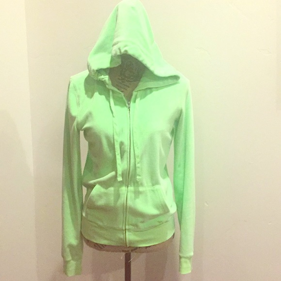 PINK Victoria's Secret Tops - ♨️LOVE PINK zip front hoodie
